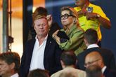 Bartina Koeman, de vrouw van bondscoach Ronald, werd vlak voor het EK ernstig ziek. © Getty Images