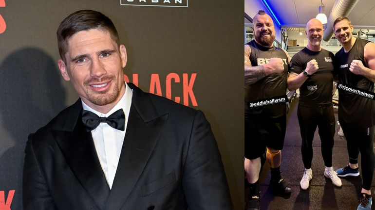 Rico Verhoeven bereidt zich met enorm populaire 'strongman' voor op bijzondere gevechten