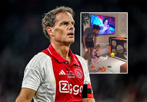 Kleinzoon Frank de Boer (2) doet voetbalfamilie eer aan: 'Tot zover zijn carrière'