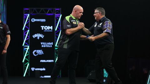 Topdarter Michael van Gerwen wil 'één ding duidelijk maken' na klinkende zege: 'Dat was echt geen schande'