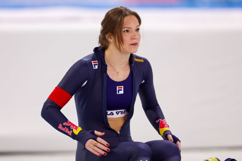 Schaatstalent Angel Daleman twijfelde over toekomst: 'Toen dacht ik: dat schaatsen gaat 'm echt niet worden'