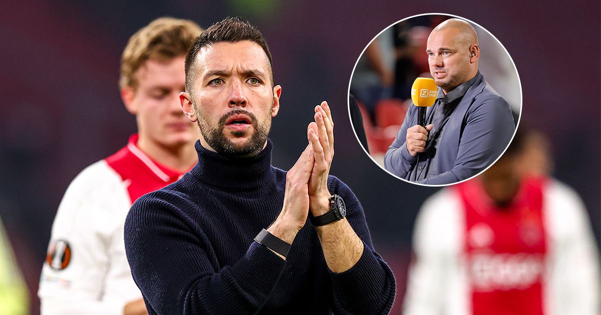 Wesley Sneijder verbaast zich over positieve instelling Ajax: 'Daar twijfel ik wel aan'