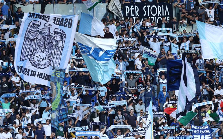 Waarom de 'extreme' fans van Lazio niet welkom zijn bij Ajax