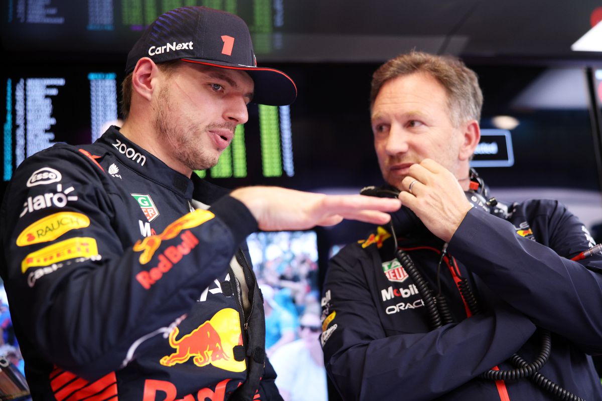 'Christian Horner donderdag aanwezig bij presentatie van nieuwe Red Bull-auto'