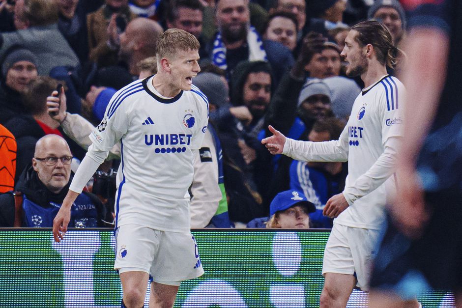 Magnus Mattsson kan niet echt genieten van prachtige debuutavond bij FC Kopenhagen: 'Heel bitter'