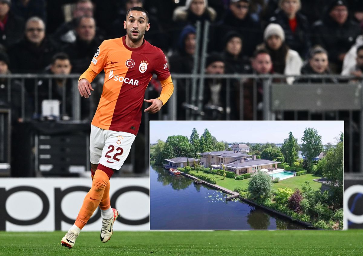 Hakim Ziyech maakt miljoenenwinst, villa in Vinkeveen voor astronomisch bedrag verkocht