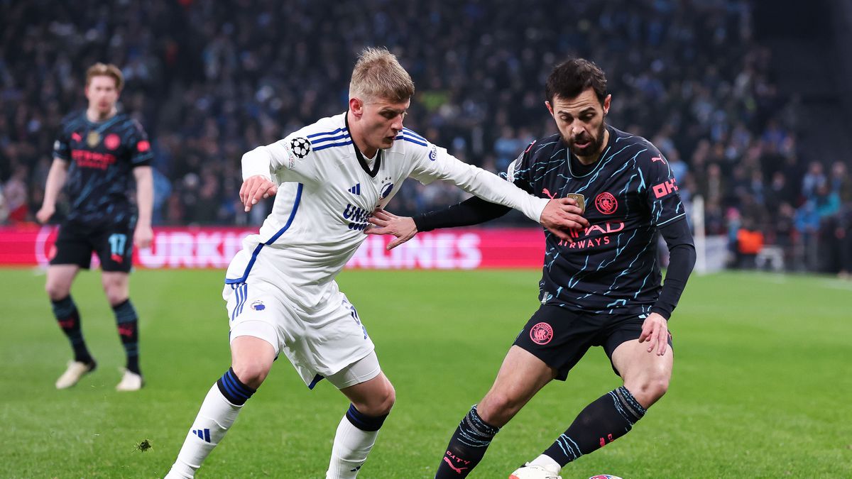 Manchester City wint op bezoek bij FC Kopenhagen, waar Magnus Mattsson debuteerde met een doelpunt