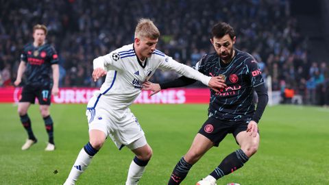 Manchester City wint op bezoek bij FC Kopenhagen, waar Magnus Mattsson debuteerde met een doelpunt
