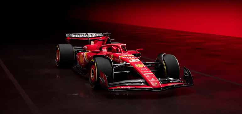 Met deze auto wil Ferrari in 2024 de dominantie van Max Verstappen gaan doorbreken
