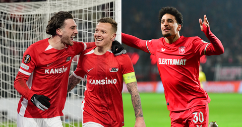 Ontketend AZ en mazzelend FC Twente helpen Nederland verder in grandioze Europese week