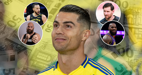 Cristiano Ronaldo verdient 250 miljoen (!) per jaar: dit cashen de tien bestbetaalde topsporters ter wereld