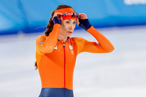 Femke Kok met niets anders tevreden dan winst op de 500 meter: 'Alles minder dan goud is teleurstellend'