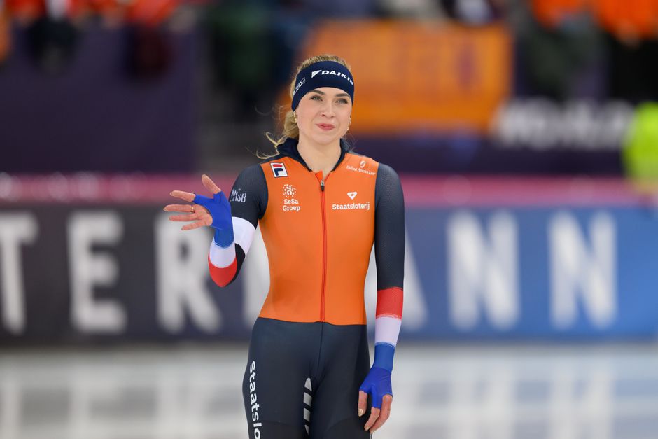 Dit bedrag verdient topschaatsster Joy Beune op WK afstanden dankzij haar drie wereldtitels