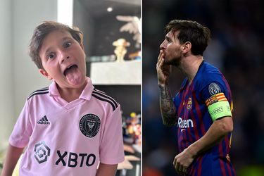 Bijna zo vader, zo zoon: kleine Messi scoort vijf keer in een jeugdwedstrijd van Inter Miami CF