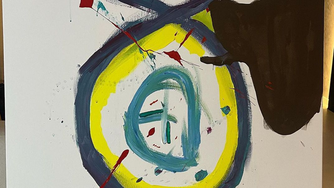 Memphis Depay is nu ook schilder: 'Het is vredig, dit werkt voor mij'