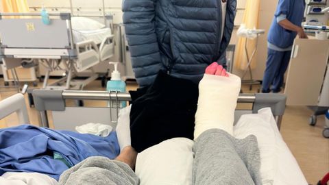 Jens van 't Wout shorttrackte maanden met afgescheurde enkelband, gaat na operatie 'gamen en netflixen'