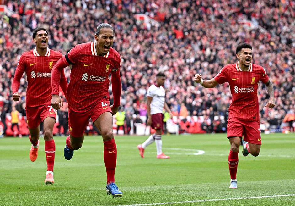 Arne Slot met Liverpool onderweg naar landstitel: zo worden Virgil van Dijk en collega's met Pasen al kampioen