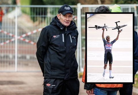 Trotse vader Mathieu van der Poel heeft 'geen woorden' voor nieuwe prestatie zoon: 'Daar krijg je kippenvel van'