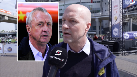 Jordi Cruijff ontroerd tijdens eerbetoon aan Johan: 'Één van de lievelingsdagen van mijn vader'