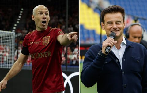 Opmerkelijke ruzie gefilmd: ex-topvoetballer Arjen Robben duwt Vandaag Inside-presentator Wilfred Genee