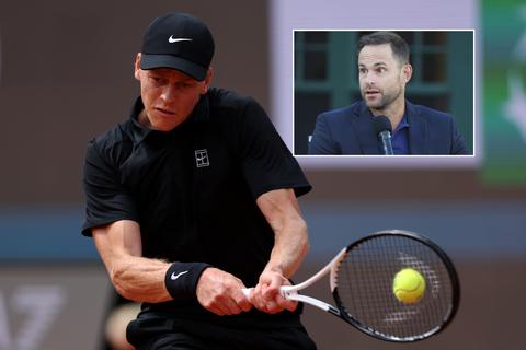 Pijnlijk moment voor ex-toptennisser tijdens discussie over Jannik Sinner: 'Helaas kan ik dat wel...'