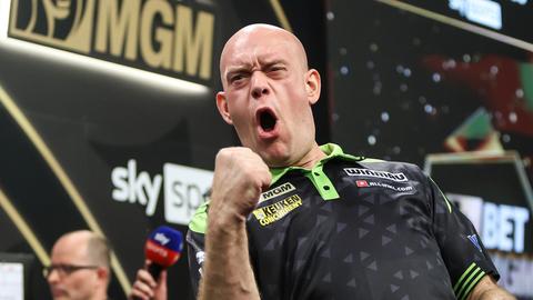Genot om naar 'geweldige' topdarter Michael van Gerwen te kijken: 'Dit zal hem een heerlijk gevoel geven'