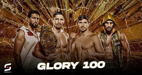 Glory 100 | Rico Verhoeven overtuigend kampioen, trieste aftocht Jamal Ben Saddik met akelige blessure