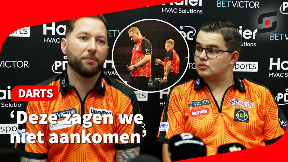 Danny Noppert en Gian van Veen reageren op verrassende exit België op World Cup of Darts: 'Dat is zuur' image