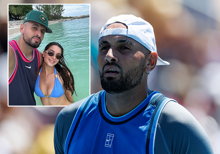 Omstreden tennisser Nick Kyrgios doet boekje open over relatiebreuk met bekende influencer: 'Dingen gebeuren'