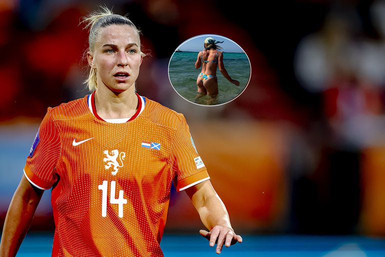 Oranje Leeuwin Jackie Groenen maakt volgers blij met zonnige vakantiefoto's