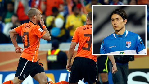 Ex-topvoetballer Wesley Sneijder zorgde voor hevige emoties bij Nederland - Japan op WK