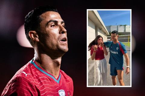 Belgische voetbalvrouw (26) laat internet ontploffen na emoties met Cristiano Ronaldo: 'Niet huilen'
