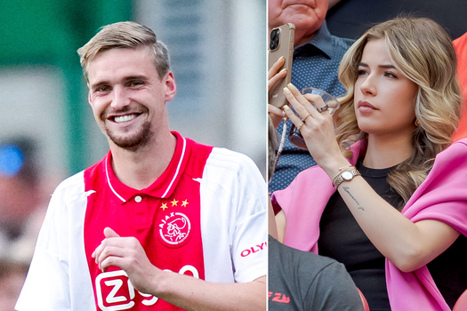 Kenneth Taylor op weg naar de uitgang bij Ajax? Vriendin Jade Anna speculeert erop los