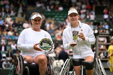 Diede de Groot wint Wimbledon van landgenote en pakt 23ste grandslam, waarvan zestien op rij