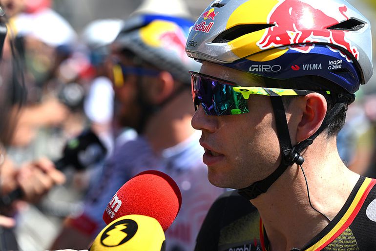 Topwielrenner Wout van Aert zet veelbesproken leugen recht: 'Ik ga meesprinten vandaag'