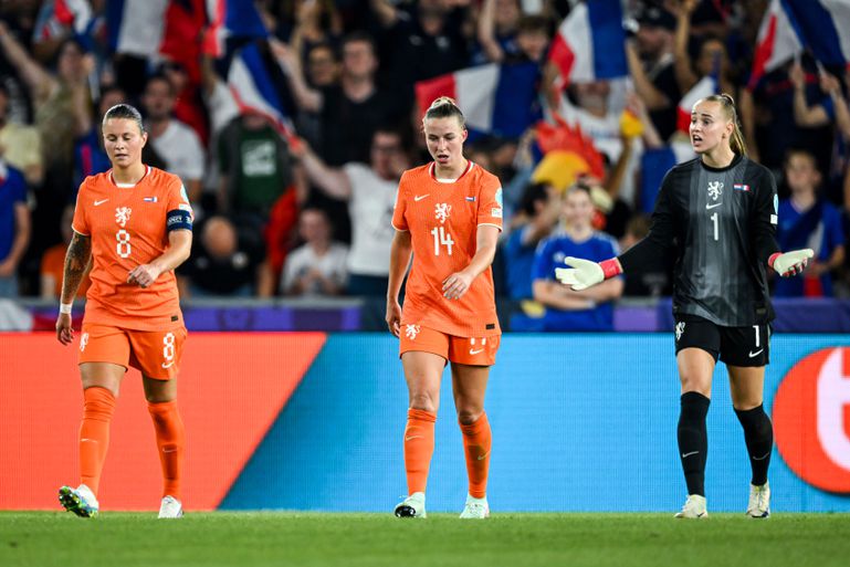 LIVE EK vrouwenvoetbal | Oranje Leeuwinnen beleven dramatische aftocht