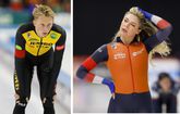 Merijn Scheperkamp ziet dat er veel veranderd is na het vertrek van grote namen als Jutta Leerdam bij Schaatsteam Jumbo. © Pro Shots, beeldbewerking Sportnieuws.nl