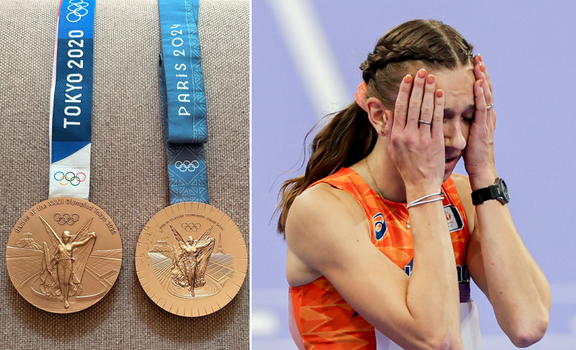 Meekijken met Femke Bol: olympische atlete laat opvallende verschillen tussen bronzen medailles zien