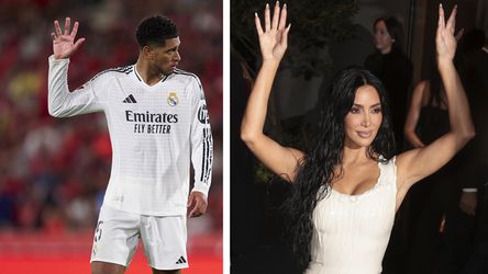 'Hoe vaker Kim Kardashian (43) nabij Jude Bellingham (21) is, hoe groter haar crush wordt'