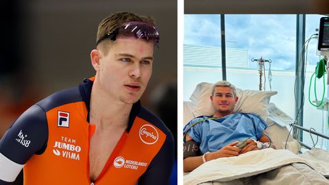 Schaatser Joep Wennemars deelt slecht nieuws vanuit ziekenhuis: 'Leek eerst niets ernstigs'