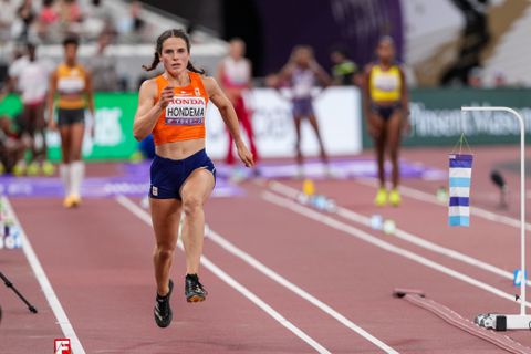 'Enorme opluchting' voor Nederlanse atlete op WK: 'Ik moest wel alles geven'