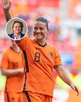 Daphne Koster spreekt vol lof over Sherida Spitse. ©Pro Shots, beeldbewerking Sportnieuws.nl.