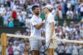 Novak Djokovic en Jannik Sinner. © Getty Images