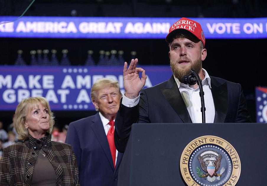 Jake Paul (verloofde topschaatsster Jutta Leerdam) valt op bij Donald Trump: 'Geconfronteerd met het