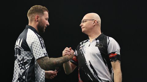 Balende Danny Noppert verklaart 'last' van tegenstander: 'Het kwam door hem dat ik zo gooide'