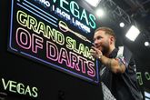 Danny Noppert is ook al uitgeschakeld op de Grand Slam of Darts. ©PDC