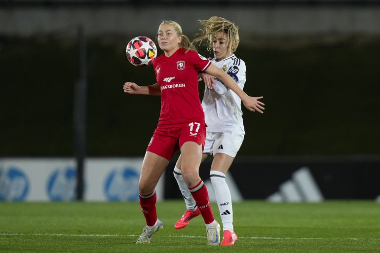 FC Twente vernederd door 'arrogant' Real Madrid in Champions League Vrouwen