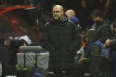 Peter Bosz tijdens Brest-PSV ©AP