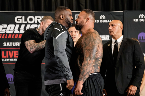 Errol Zimmerman beleeft gedroomde comeback tijdens rentree bij Glory Collision 8 met bizar snelle knock-out