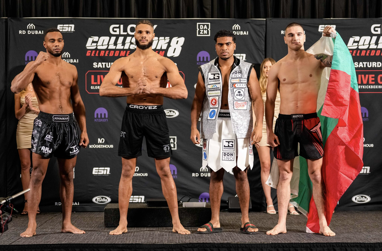 Bizar: wereldkampioen gaat keihard onderuit tijdens Glory Collision 8